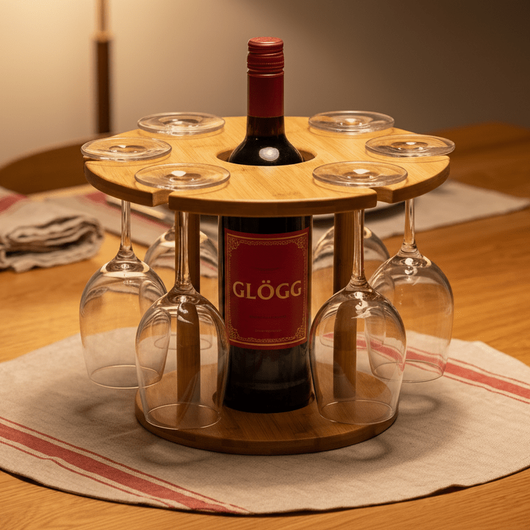 Bamboo Wine Serving Holder - Bamboo Switch
