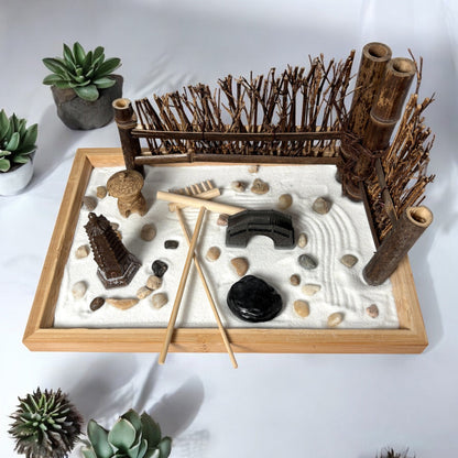 Bamboo Zen Garden Set - Bamboo Switch