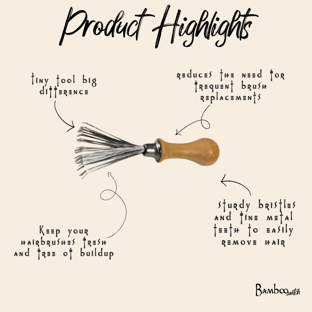 Brush Cleaning Tool - Bamboo Switch