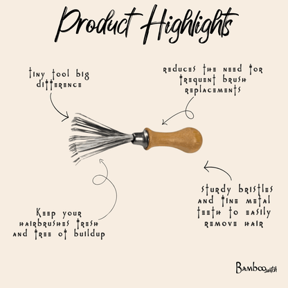 Brush Cleaning Tool - Bamboo Switch