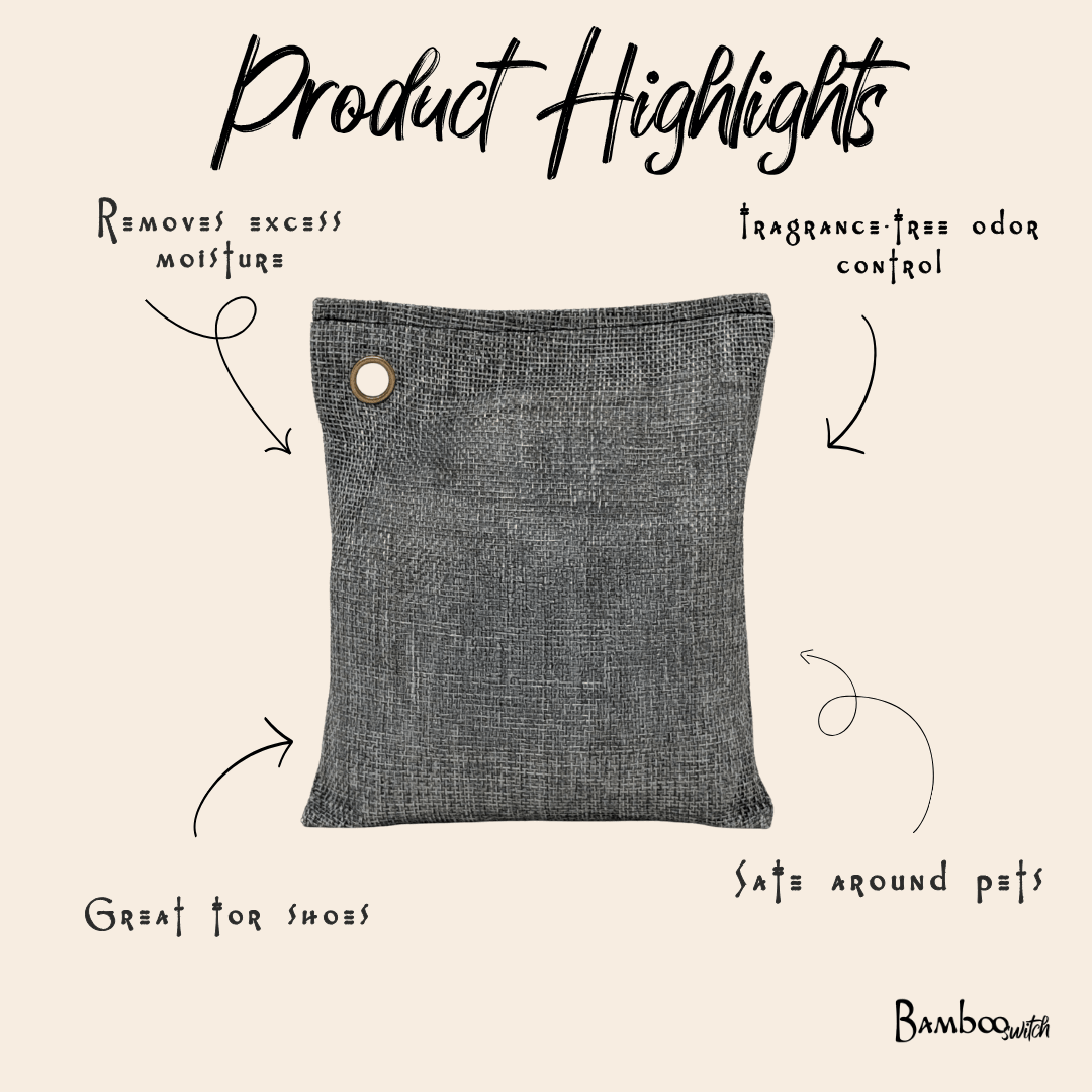 Charcoal Purifying Bag - Bamboo Switch