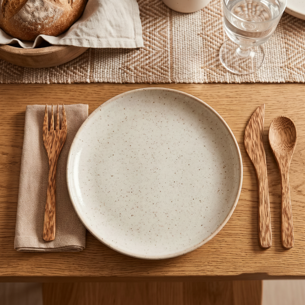 Coconut Cutlery Set - Bamboo Switch