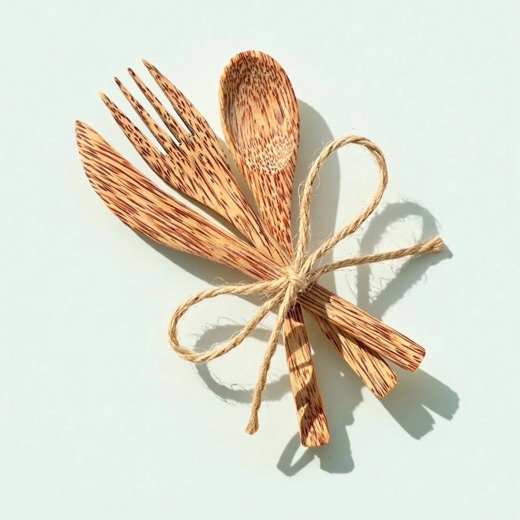 Coconut Cutlery Set - Bamboo Switch