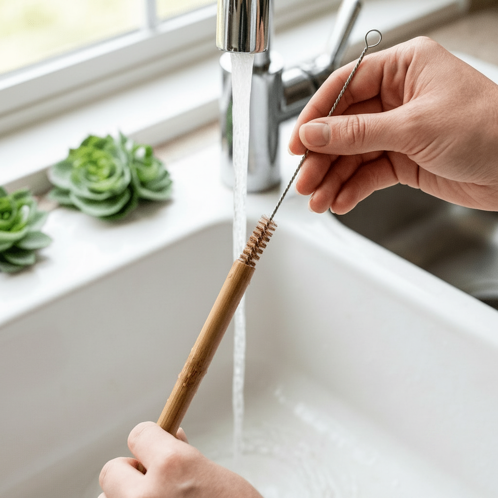 Coconut Fiber Straw Cleaner - Bamboo Switch
