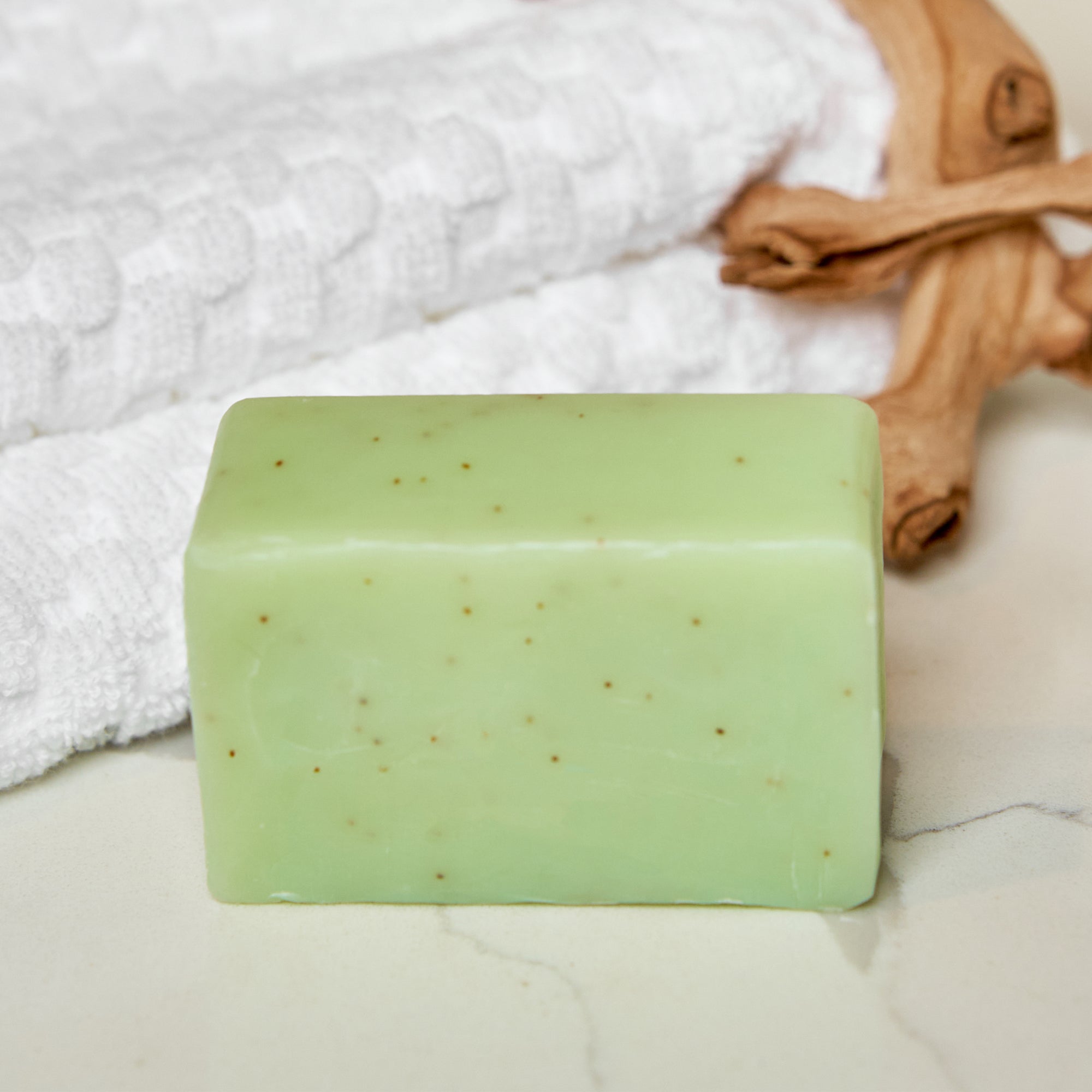 Cold Process Soap Bar | Tea Tree - Bamboo Switch