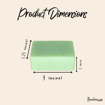 Cold Process Soap Bar | Tea Tree - Bamboo Switch