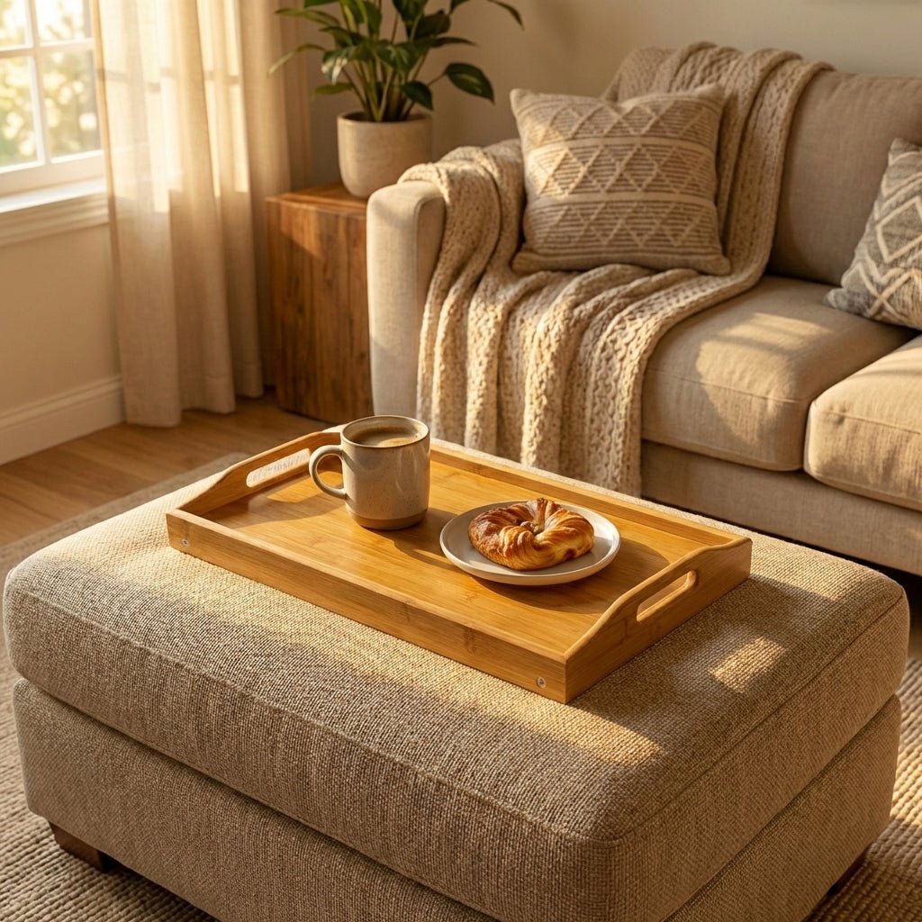 Collapsible Bamboo Bed Tray - Bamboo Switch