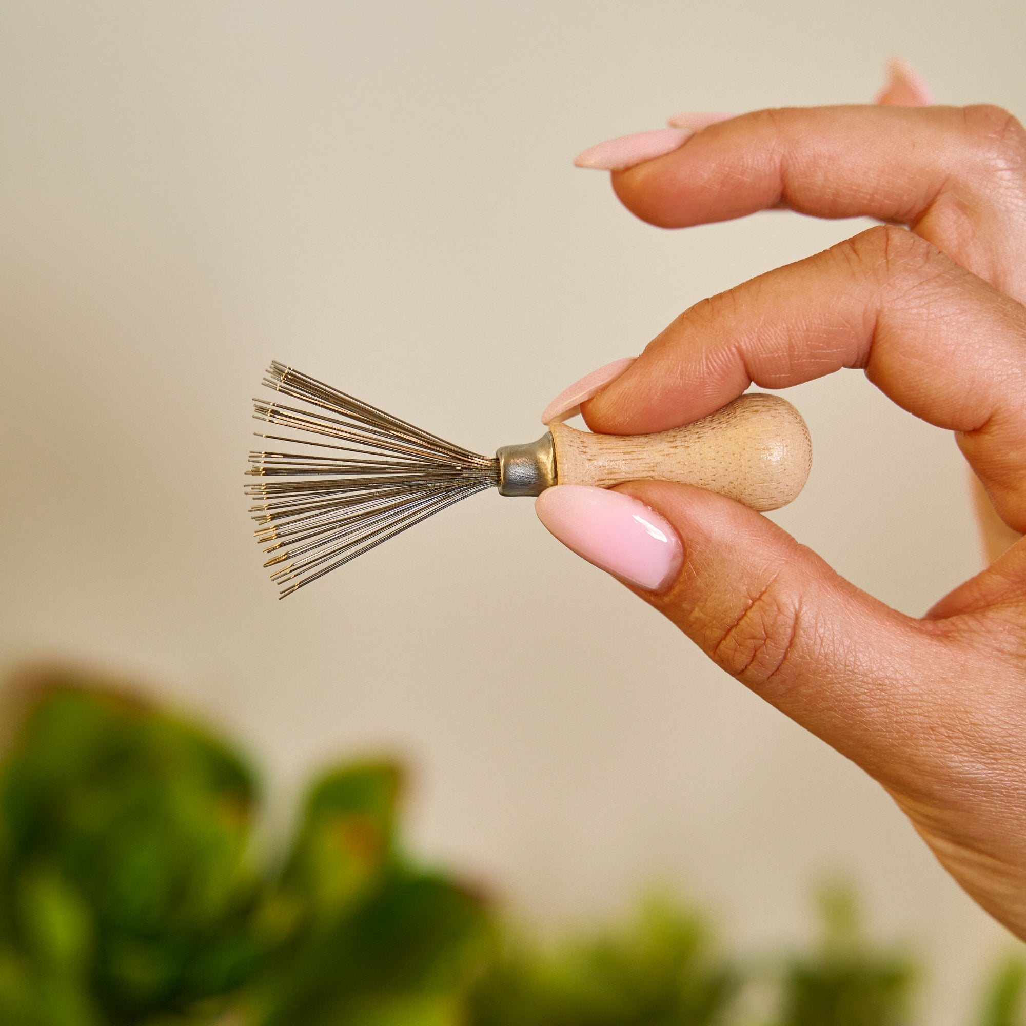 Comb Cleaning Tool - Bamboo Switch