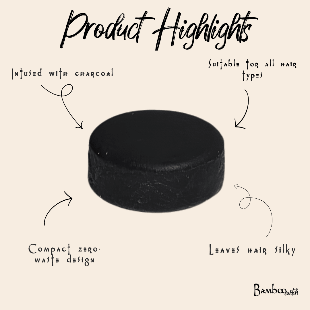 Conditioner Bar | Charcoal - Bamboo Switch