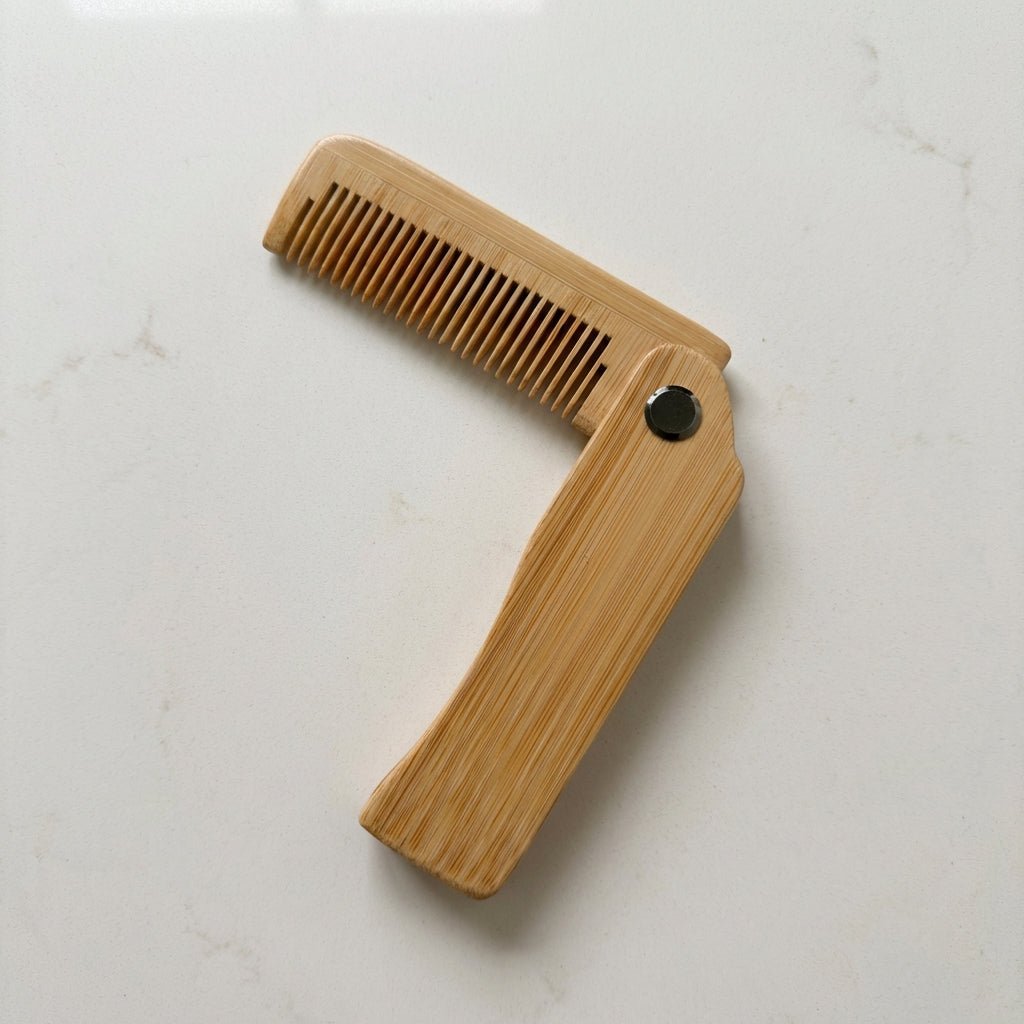 Foldable Bamboo Hair Comb - Bamboo Switch