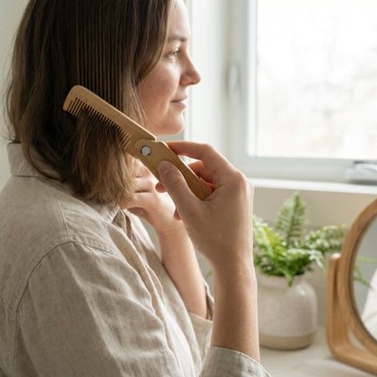 Foldable Bamboo Hair Comb - Bamboo Switch