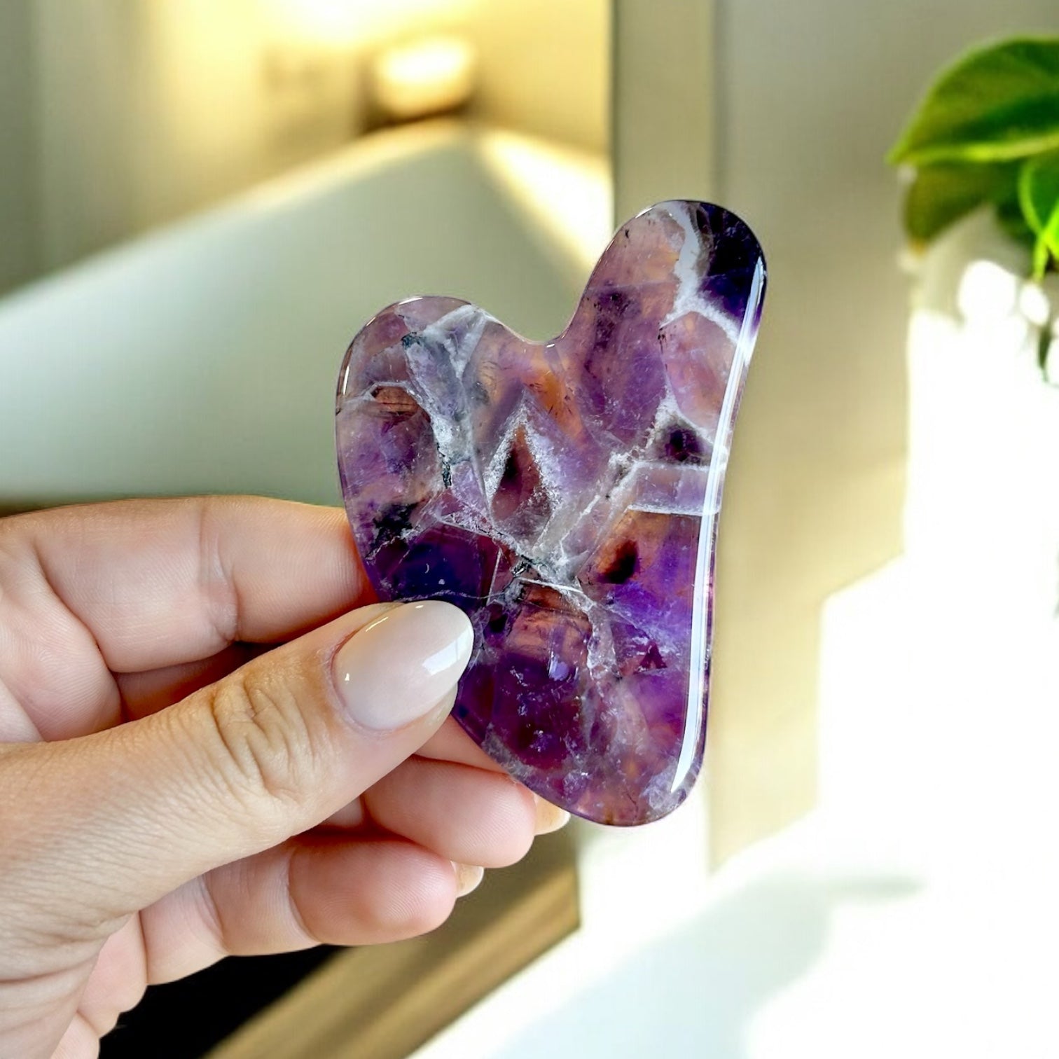 Gua Sha Facial Stone - Bamboo Switch