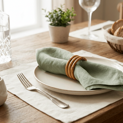 Handmade Bamboo Napkin Ring - Bamboo Switch