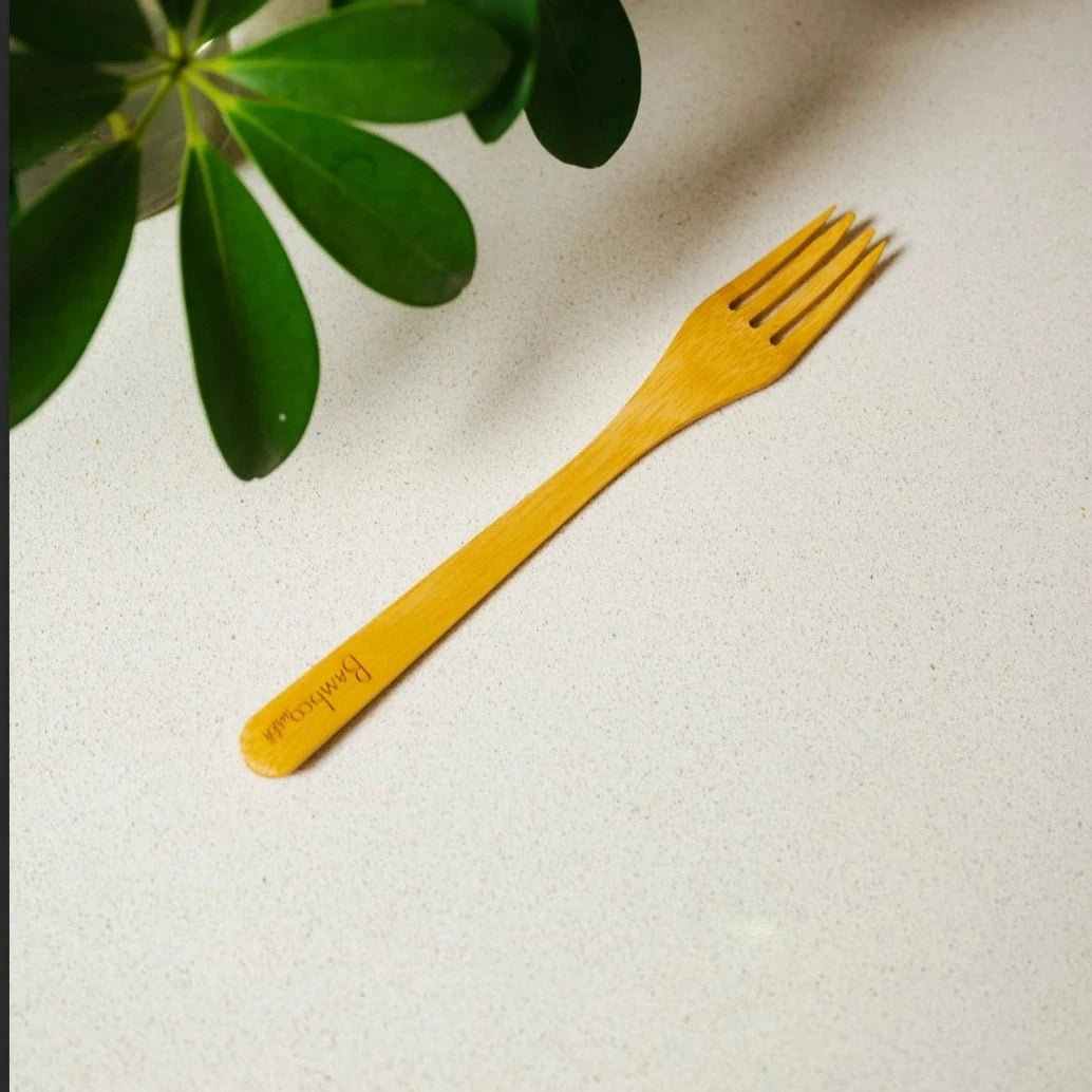 sustainable, zero waste, earth-friendly, plastic-free Individual Bamboo Cutlery - Bamboo Switch