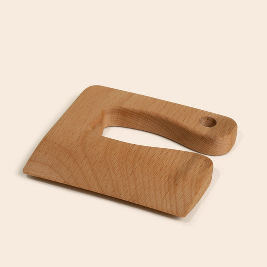 sustainable, zero waste, earth-friendly, plastic-free Kids Wooden Practice Knife - Bamboo Switch