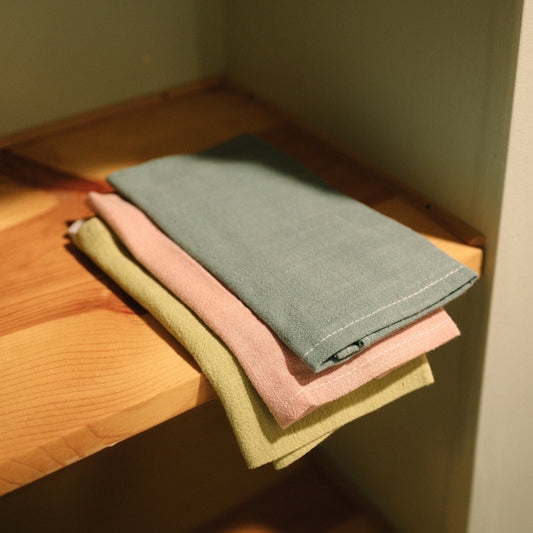 sustainable, zero waste, earth-friendly, plastic-free Linen Towel - Bamboo Switch