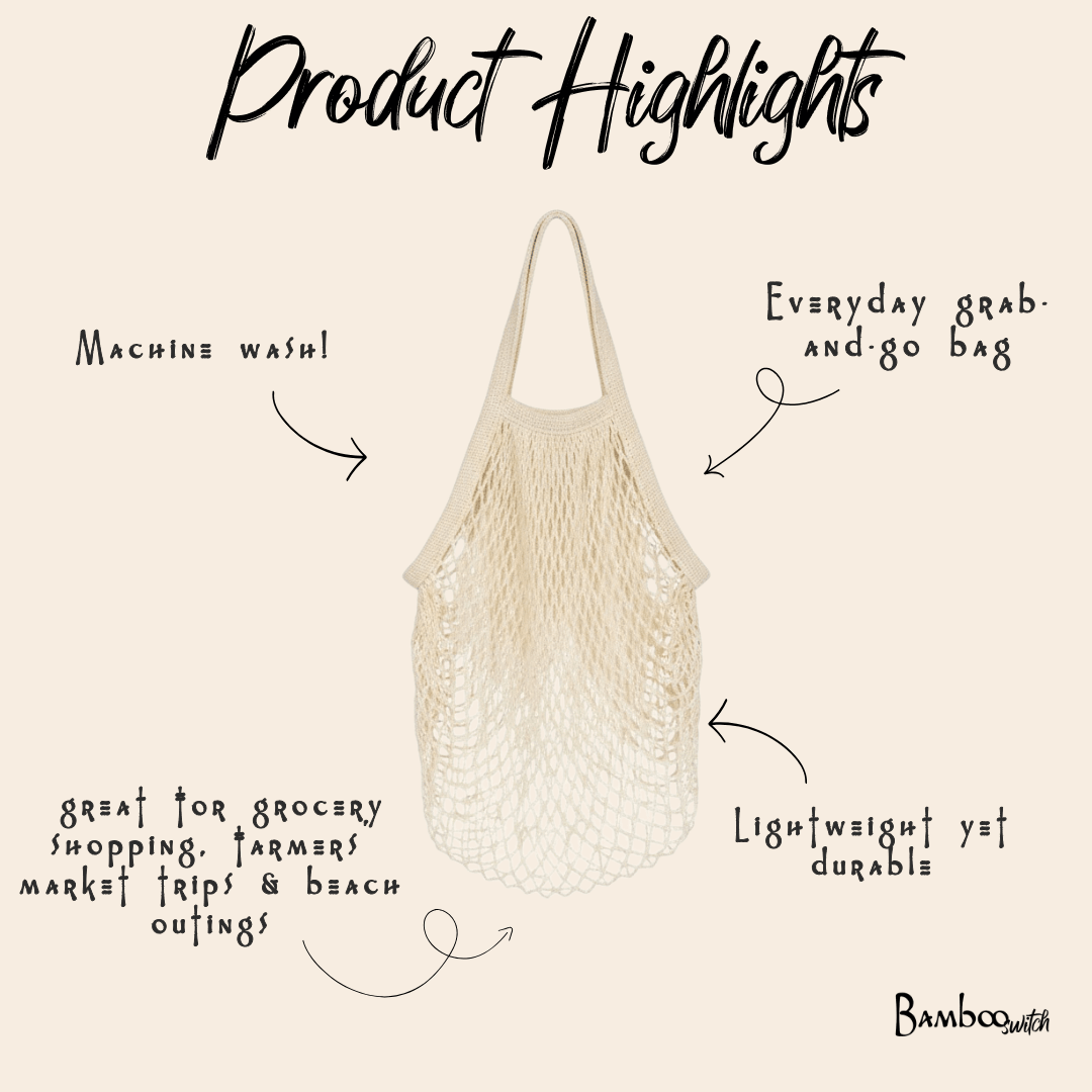 Mesh Produce Bag - Bamboo Switch