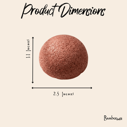 Natural Konjac Facial Sponge - Bamboo Switch