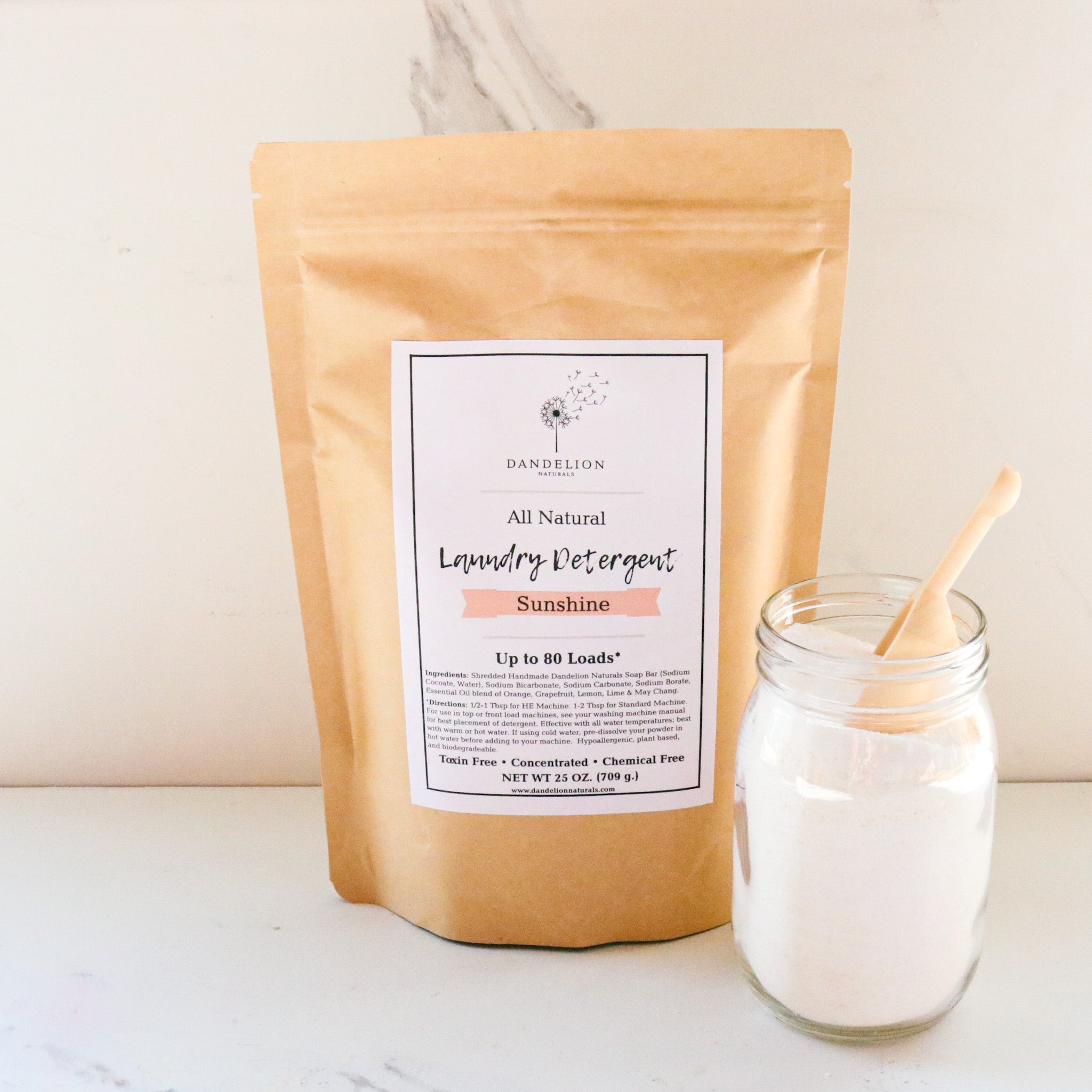 Natural laundry detergent powder - Bamboo Switch
