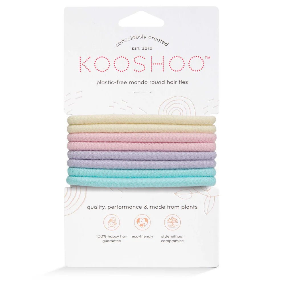 sustainable, zero waste, earth - friendly, plastic - free Plastic Free Organic Hairties - Bamboo Switch