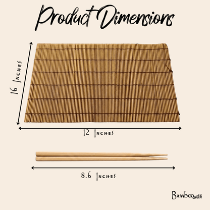 Porcelain Sushi Plate Set - Bamboo Switch
