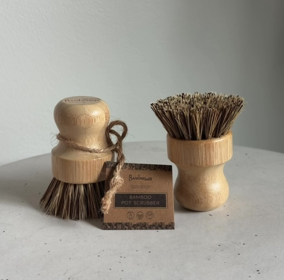 Bamboo Pot Scrubber