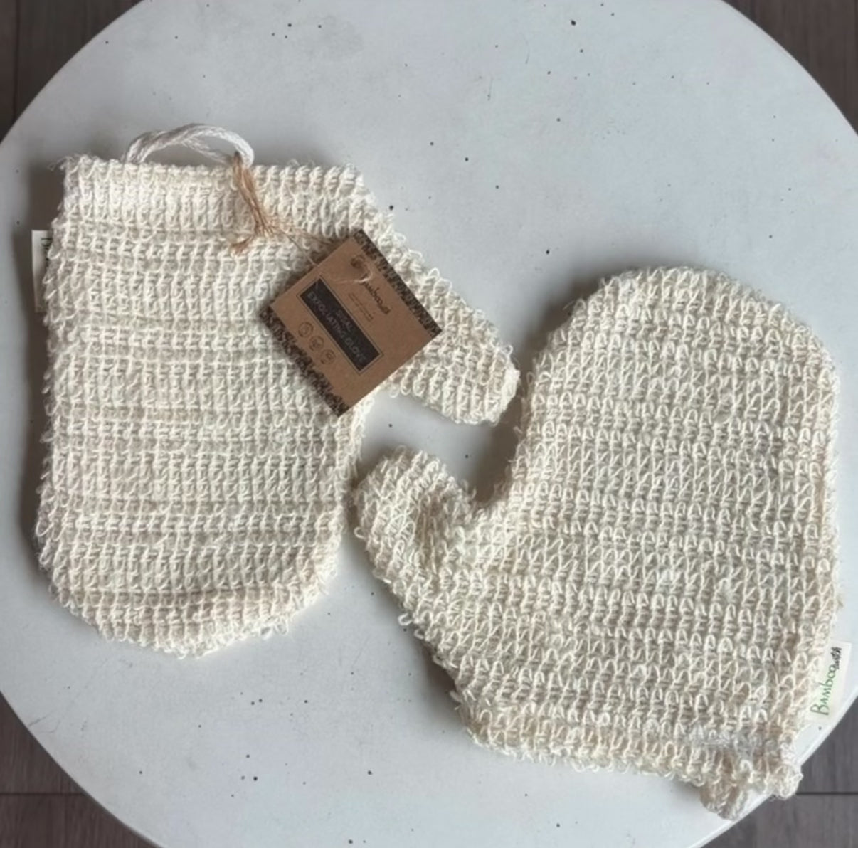 Sisal Exfoliating Glove