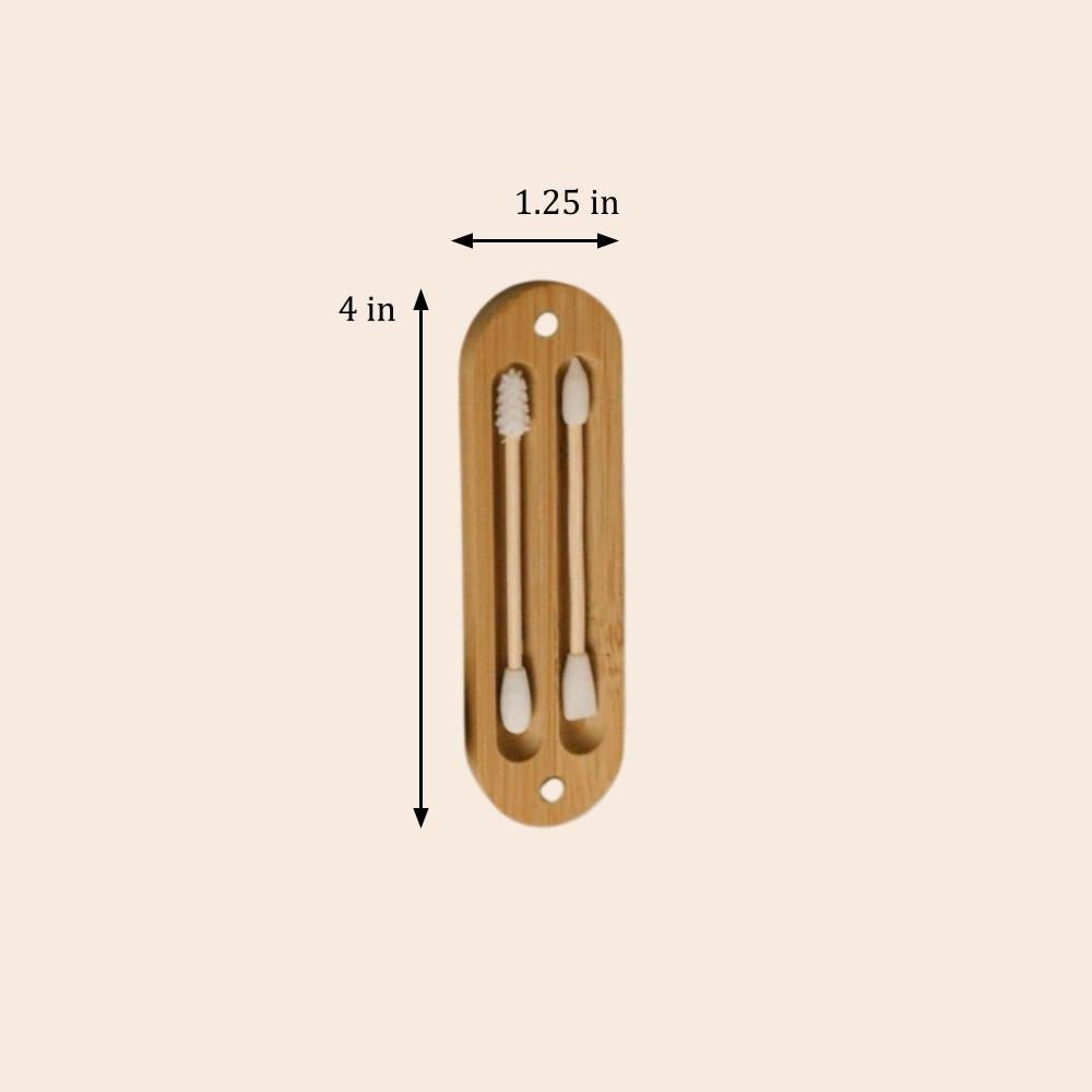 Reusable Bamboo Ear Swabs with Case - Bamboo Switch