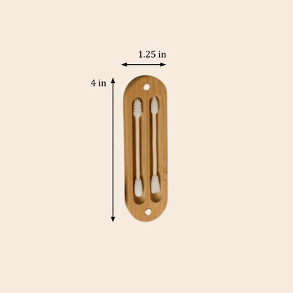Reusable Bamboo Ear Swabs with Case - Bamboo Switch