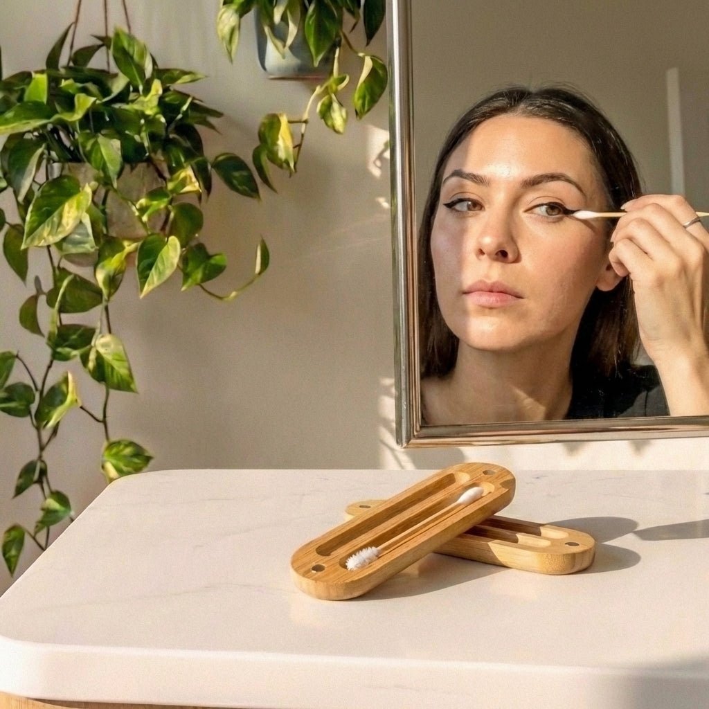 Reusable Bamboo Ear Swabs with Case - Bamboo Switch