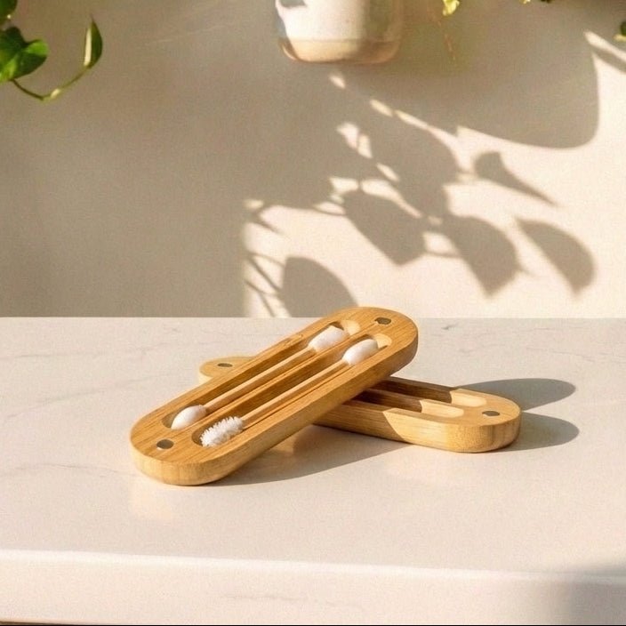 Reusable Bamboo Ear Swabs with Case - Bamboo Switch