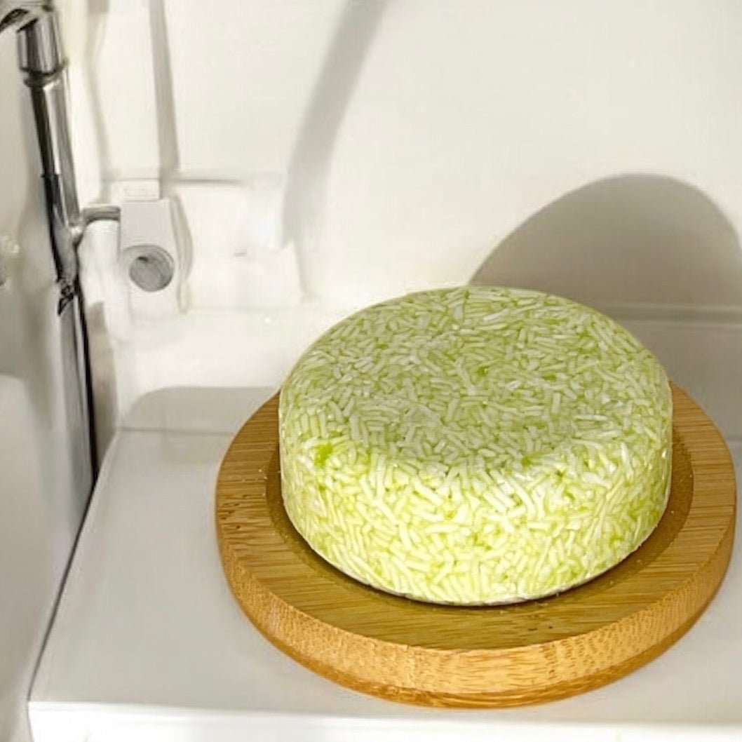 sustainable, zero waste, earth - friendly, plastic - free Shampoo Bar | Orange - Bamboo Switch