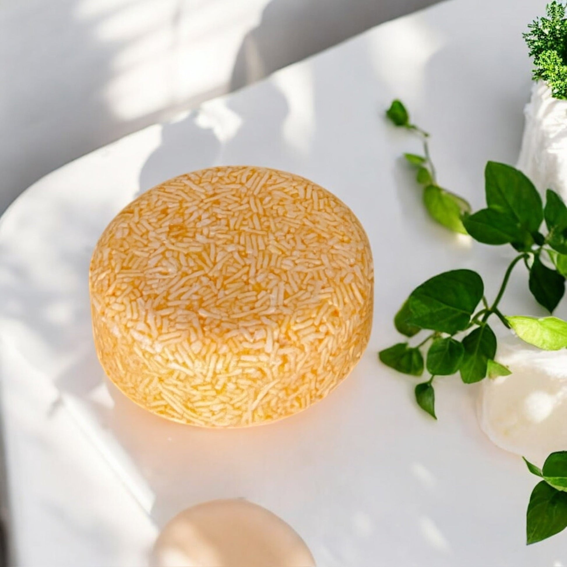 sustainable, zero waste, earth - friendly, plastic - free Shampoo Bar | Orange - Bamboo Switch