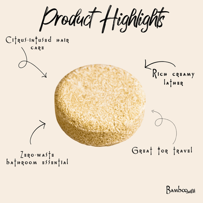 Shampoo Bar | Orange - Bamboo Switch