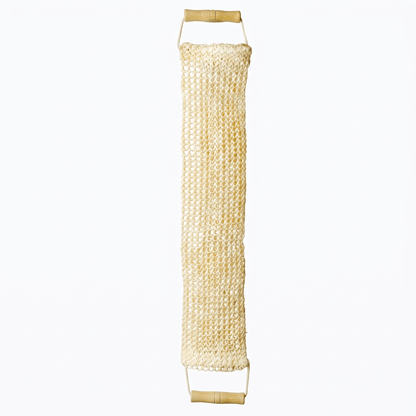 Sisal Back Scrubber with Bamboo Handles - Bamboo Switch