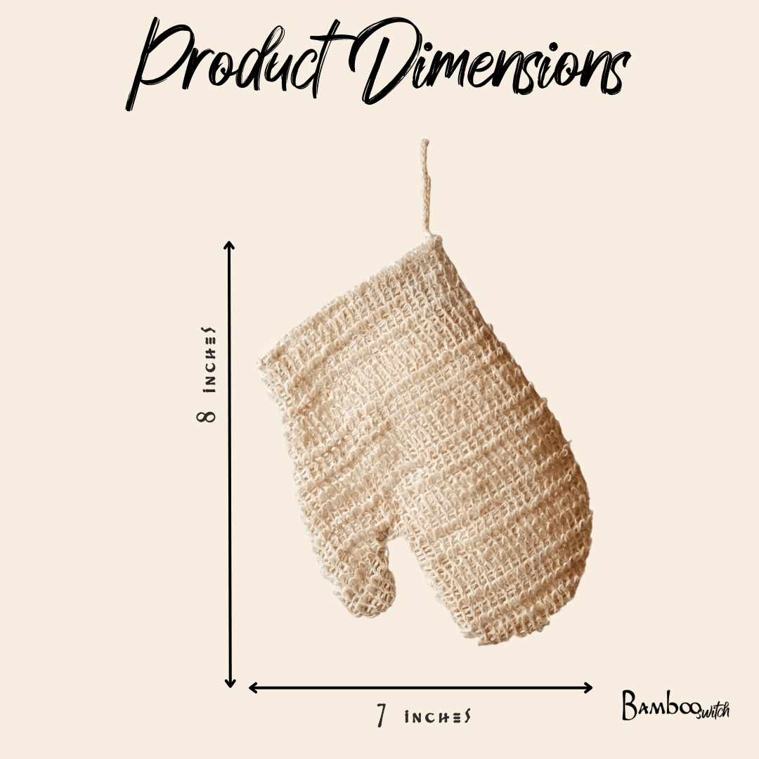 Sisal Exfoliating Glove - Bamboo Switch