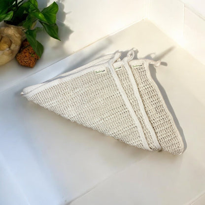 Natural Sisal Washcloth – Exfoliating Shower Cloth for Face Natural Sisal Washcloth – Exfoliating Shower Cloth for Face