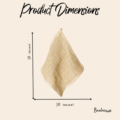 Sisal Exfoliating Washcloth - Bamboo Switch