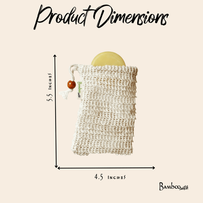 Sisal Soap Saver Bag - Bamboo Switch