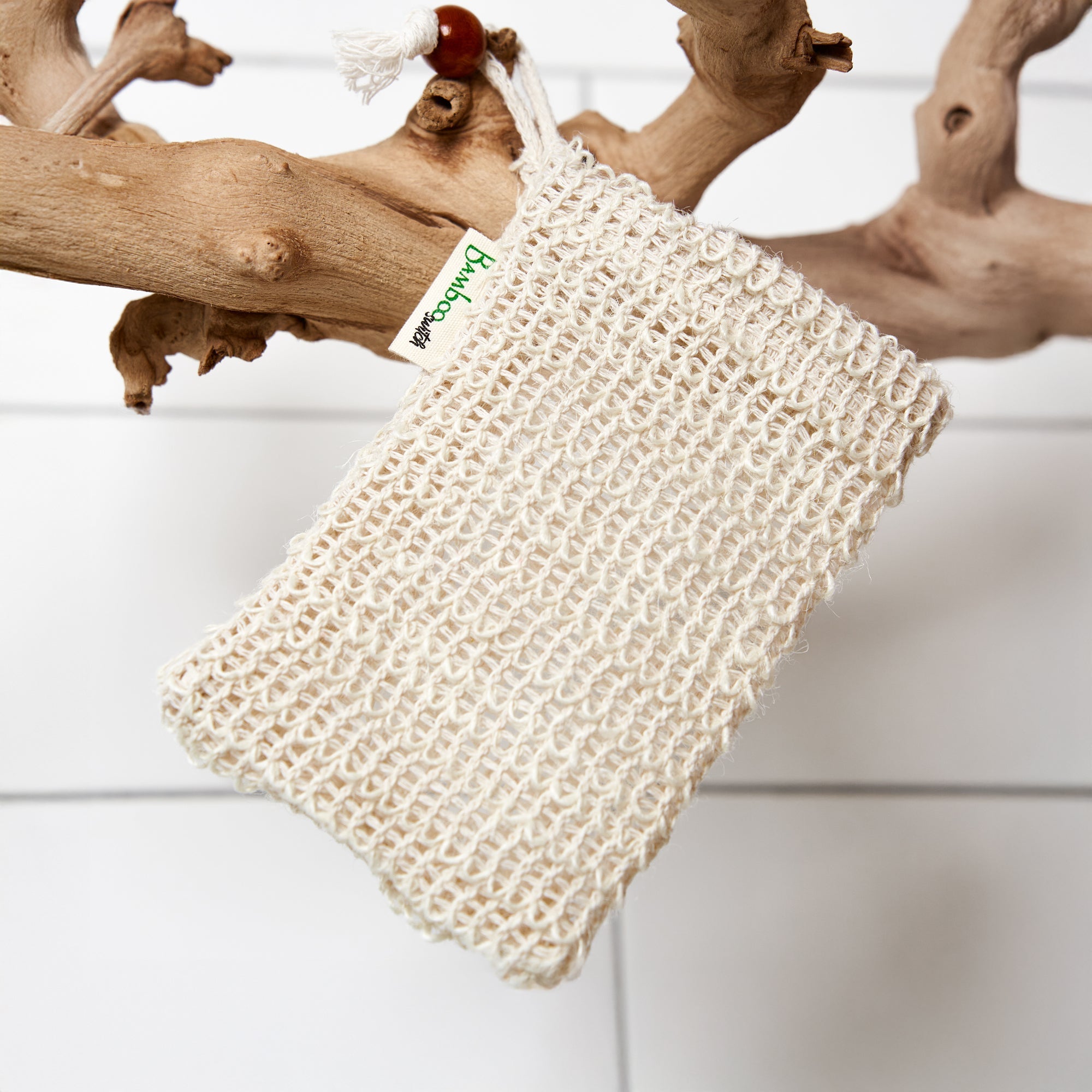 Sisal Soap Saver Bag - Bamboo Switch