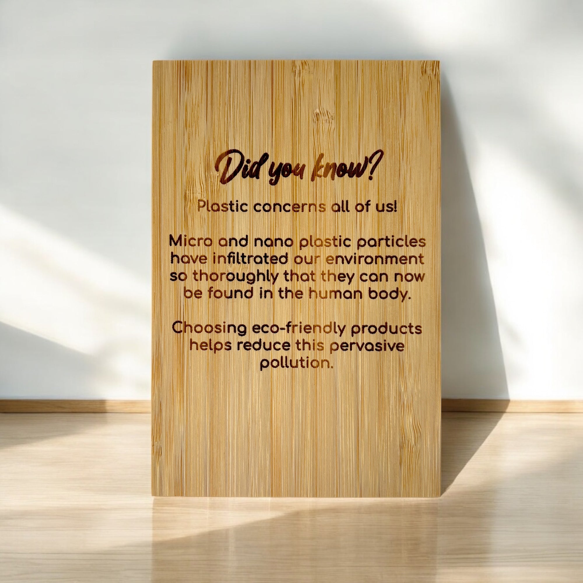Support Ocean Cleanup - Bamboo Switch