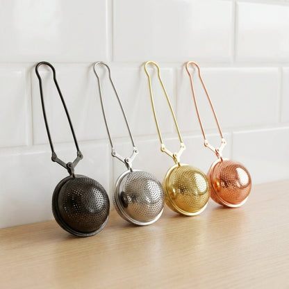 Tea Strainer Filter | Stainless Steel - Bamboo Switch