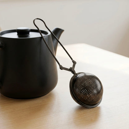 Tea Strainer Filter | Stainless Steel - Bamboo Switch