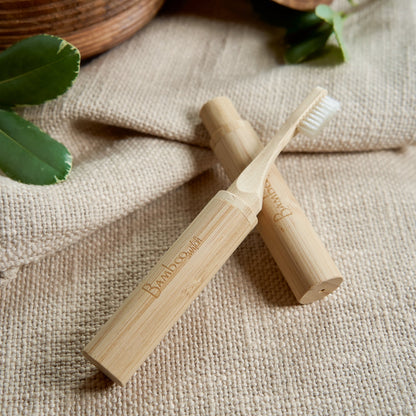 Travel Toothbrush 4 PCS - Bamboo Switch