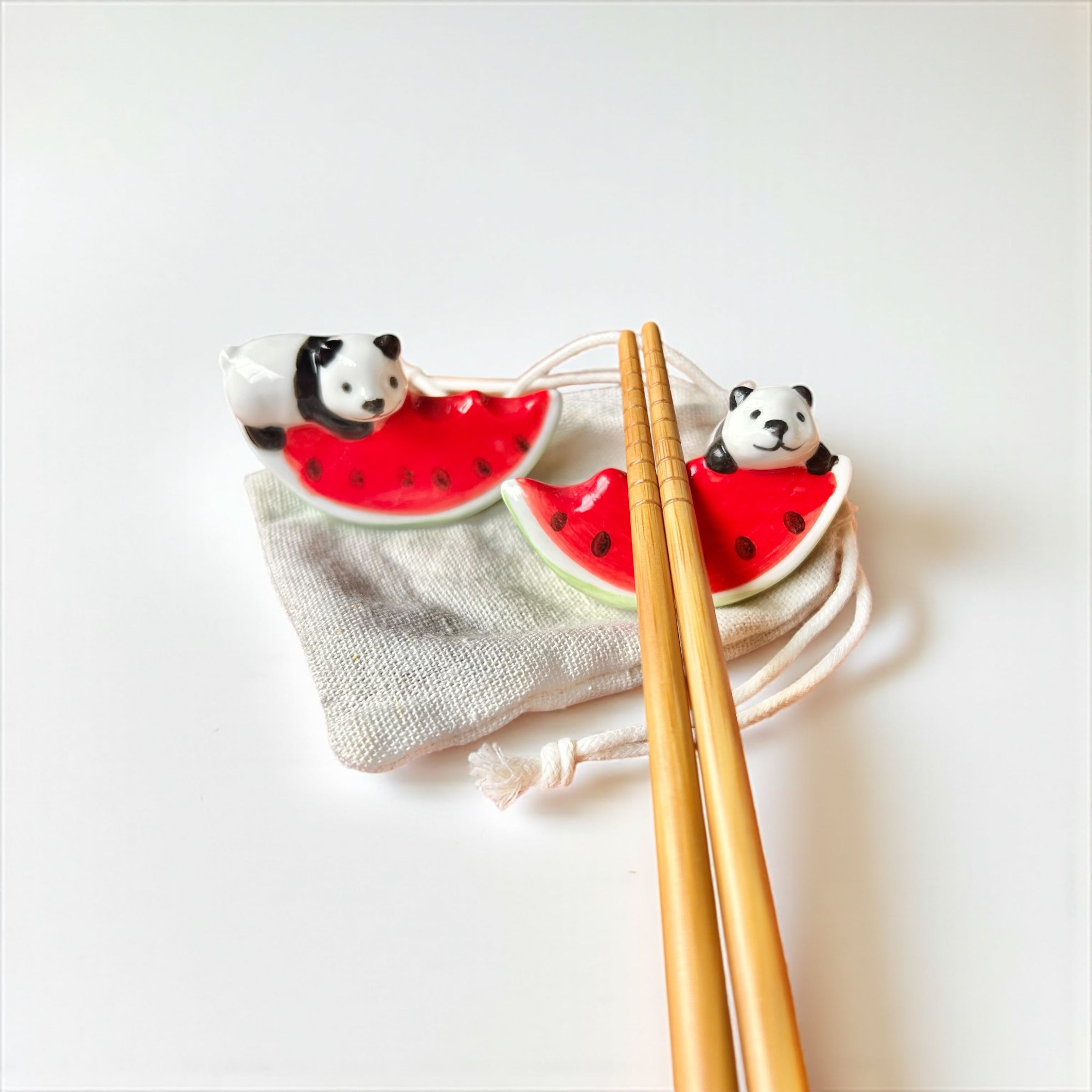 Watermelon Chopstick Rests - Bamboo Switch