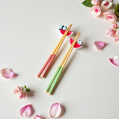 Watermelon Chopstick Rests - Bamboo Switch