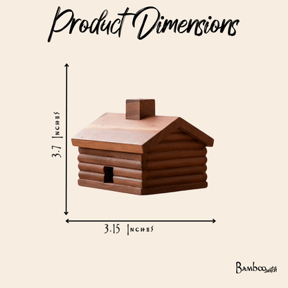 Winter Cabin Incense Burner - Bamboo Switch