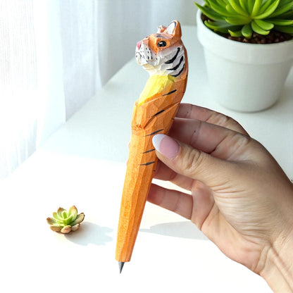Wooden Animal Pencil - Bamboo Switch