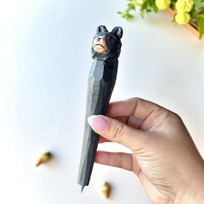 Wooden Animal Pencil - Bamboo Switch