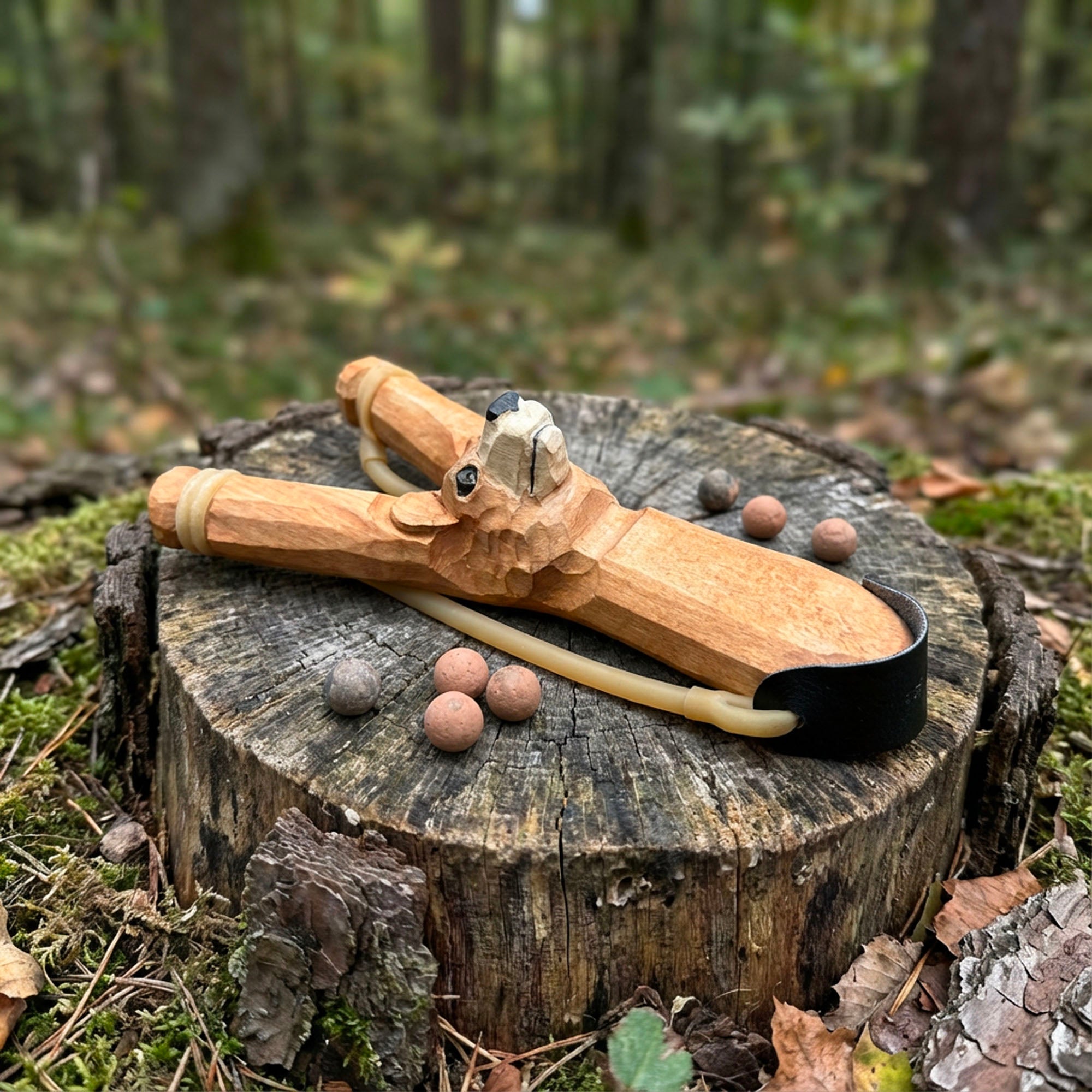 Wooden Toy | Animal Slingshot - Bamboo Switch